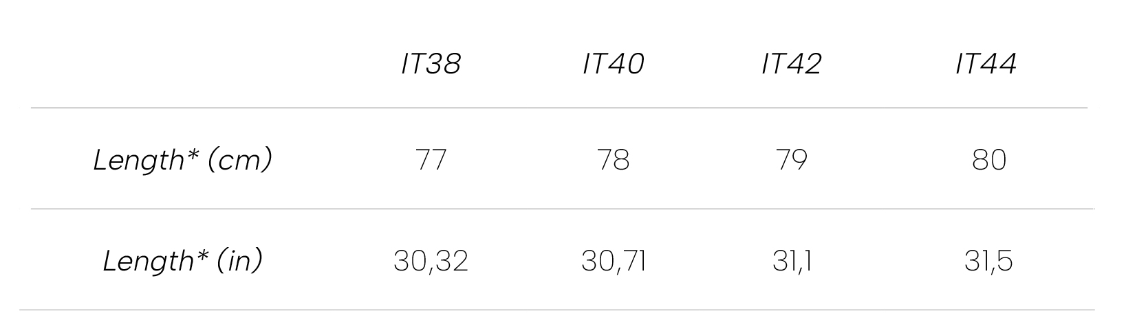 Measurements Gaia Dress